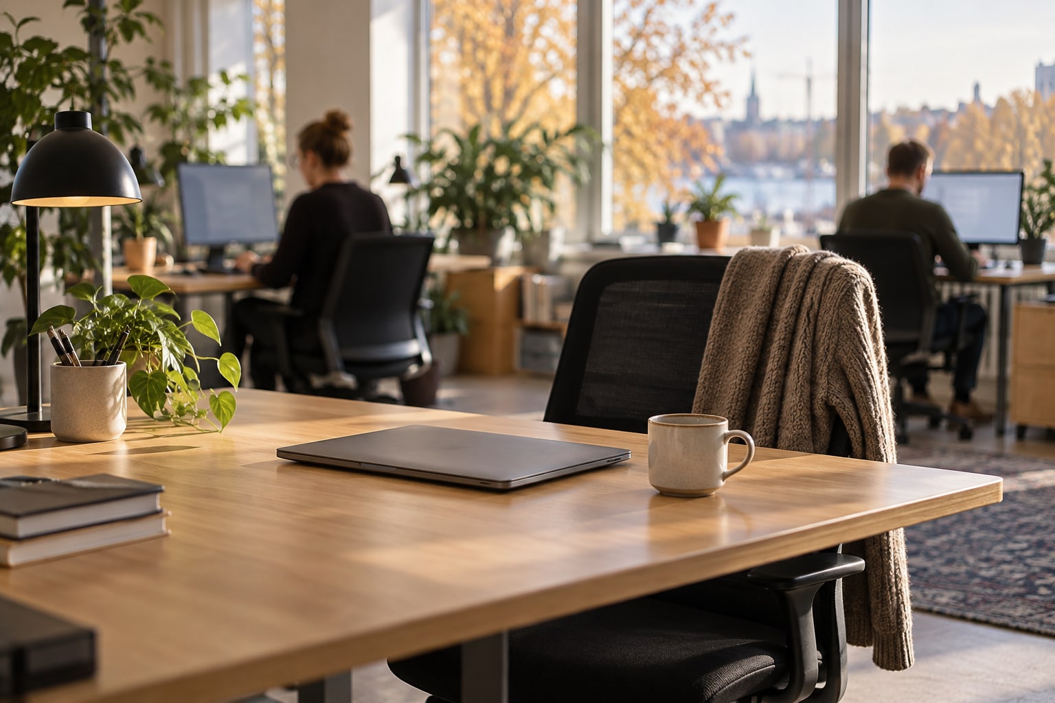 Arbejdsliv – AI-genereret genrebillede